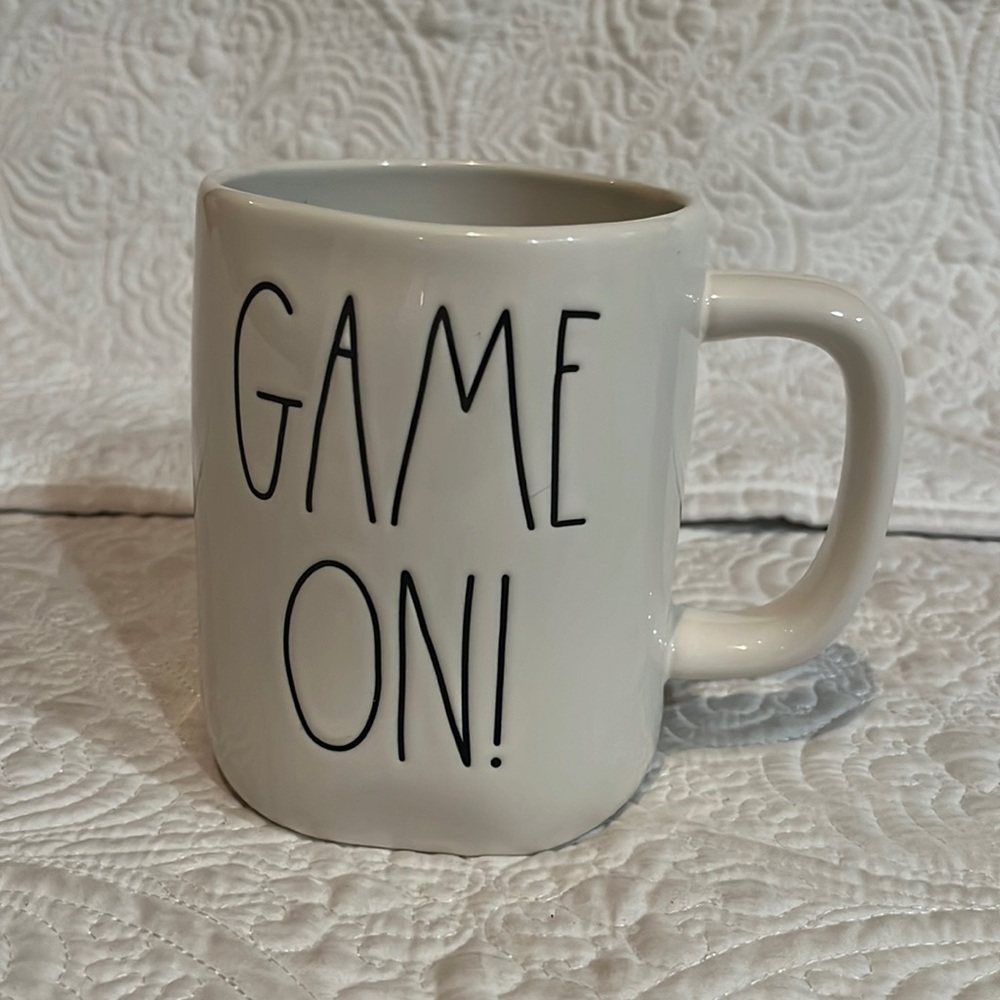 Rae Dunn GAME ON! mug‎